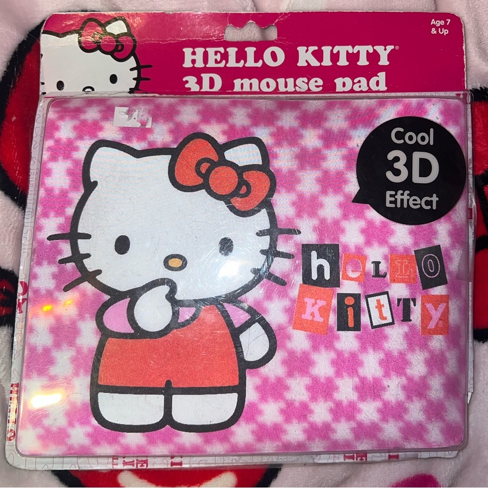 hello kitty 3D mousepad y2k